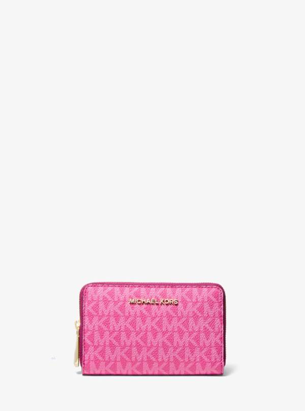 Damske Penazenky Michael Kors Small Logo Ruzove - Doplnky Michael Kors Slevy | ESYTN-8107